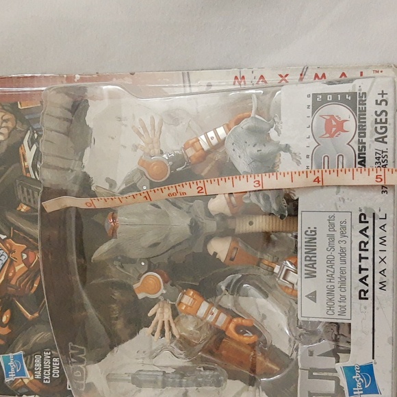 Transformers Generations Thrilling 30 Deluxe Class RATTRAP MAXIMAL 2014 SEALED - Picture 10 of 15